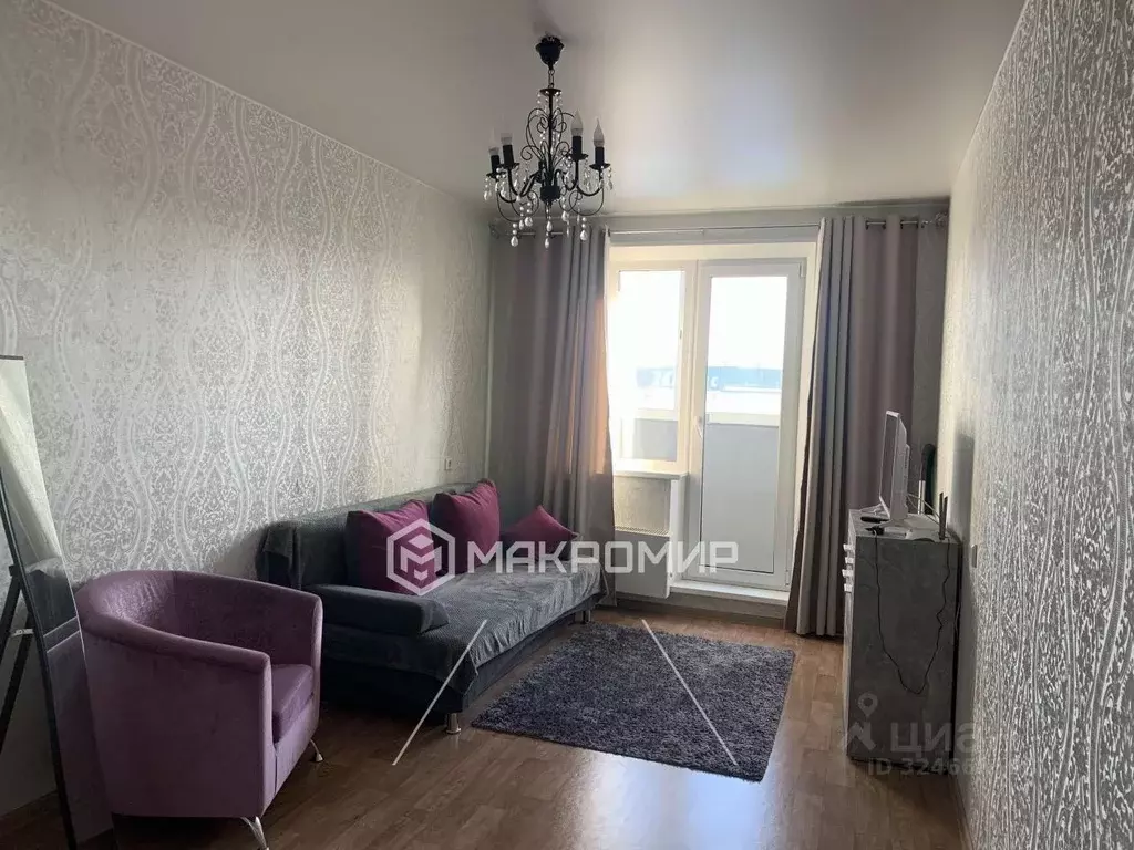 1-к кв. Челябинская область, Челябинск ул. Бейвеля, 112 (32.0 м) - Фото 1