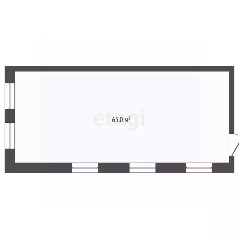 Торговая площадь в Тюменская область, Тюмень Камчатская ул., 35 (65 м) - Фото 2