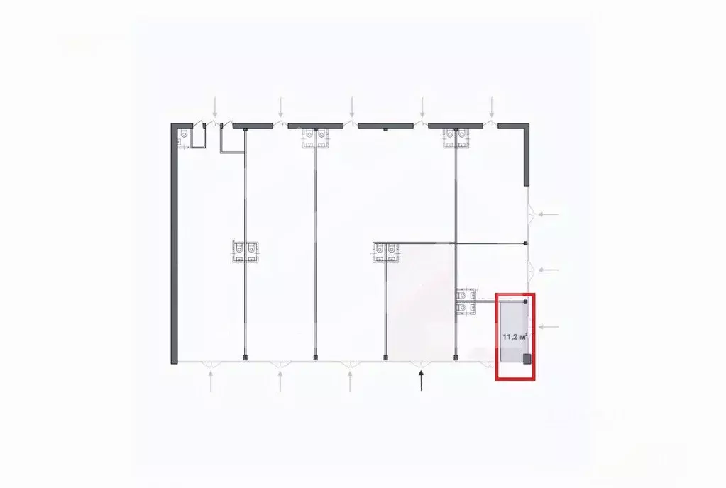 Помещение свободного назначения в Москва Тушинская ул., 24С15 (11 м) - Фото 2