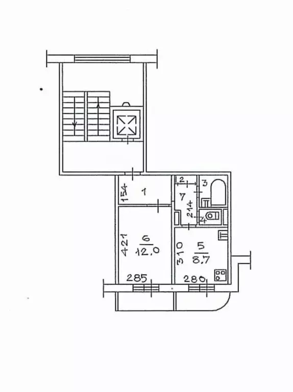 1-к кв. Новосибирская область, Новосибирск ул. Прибрежная, 4 (33.2 м) - Фото 2