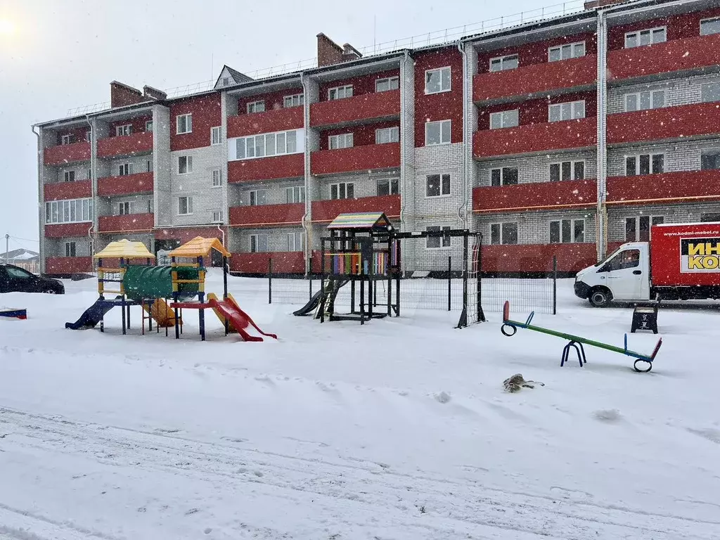 1-к. квартира, 34,5 м, 2/4 эт. - Фото 0