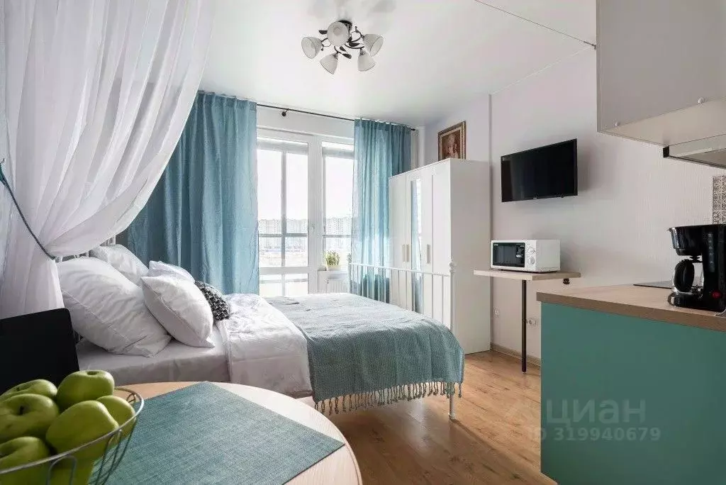 1-к кв. Санкт-Петербург бул. Александра Грина, 3 (25.0 м) - Фото 0