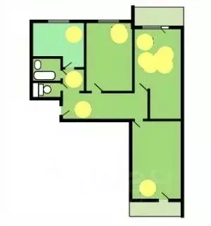 3-к кв. Москва Костромская ул., 4 (65.0 м) - Фото 2