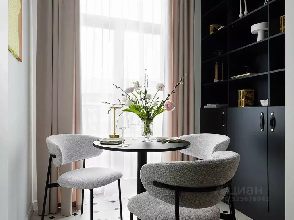 Студия Санкт-Петербург ул. Решетникова, 29 (27.6 м) - Фото 2