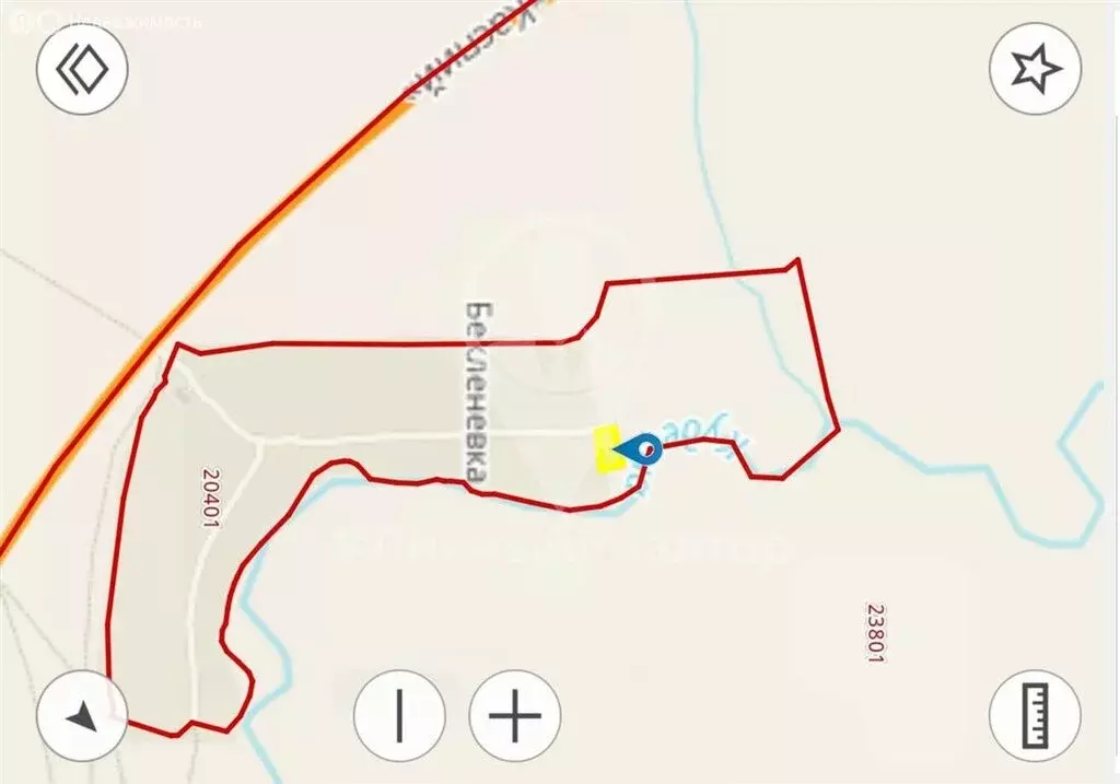 Участок в Рязанская область, Михайловский муниципальный округ, деревня ... - Фото 1