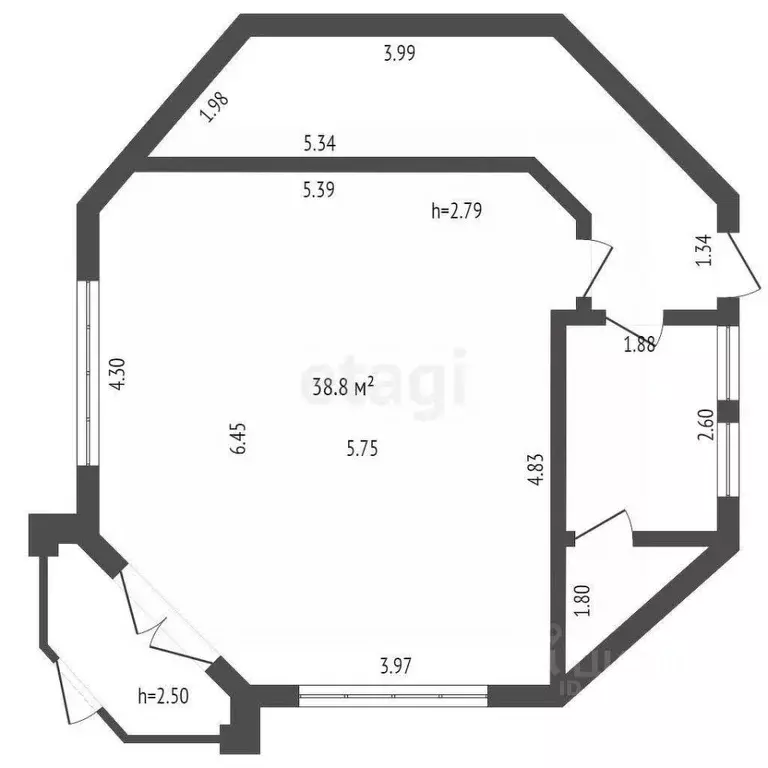Помещение свободного назначения в Белгородская область, Белгород ул. ... - Фото 2