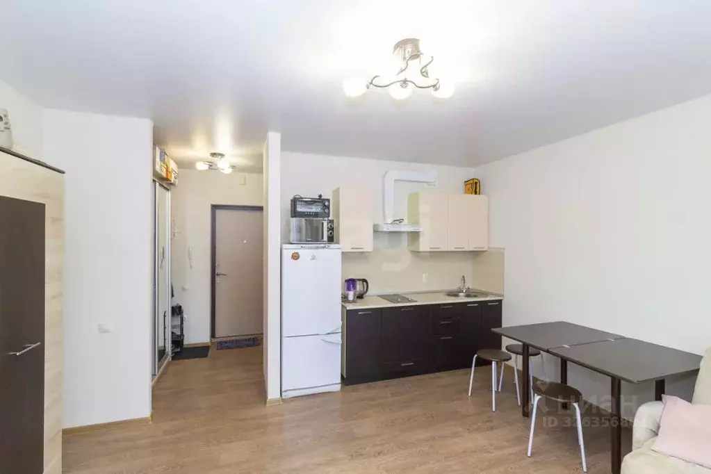 Студия Тюменская область, Тюмень ул. Червишевский Тракт, 47 (25.9 м) - Фото 1