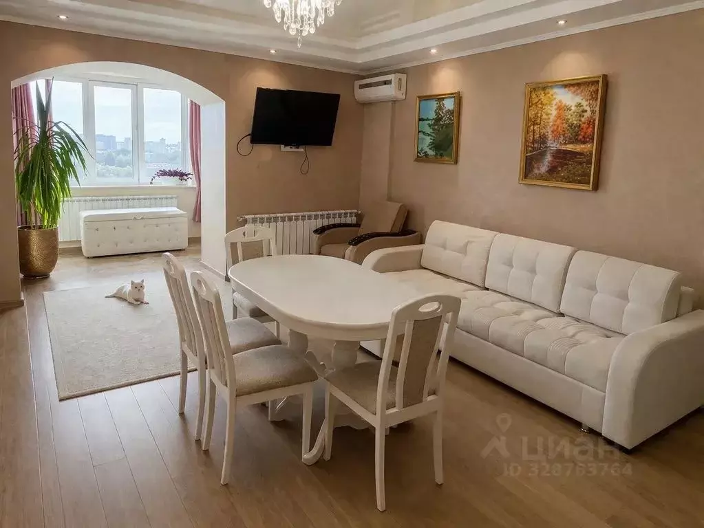 2-к кв. Татарстан, Казань Хороводная ул., 50 (90.0 м) - Фото 1