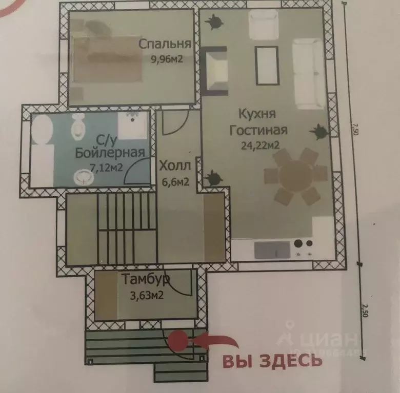 Склад в Ленинградская область, Кудрово г. Всеволожский район, ... - Фото 0