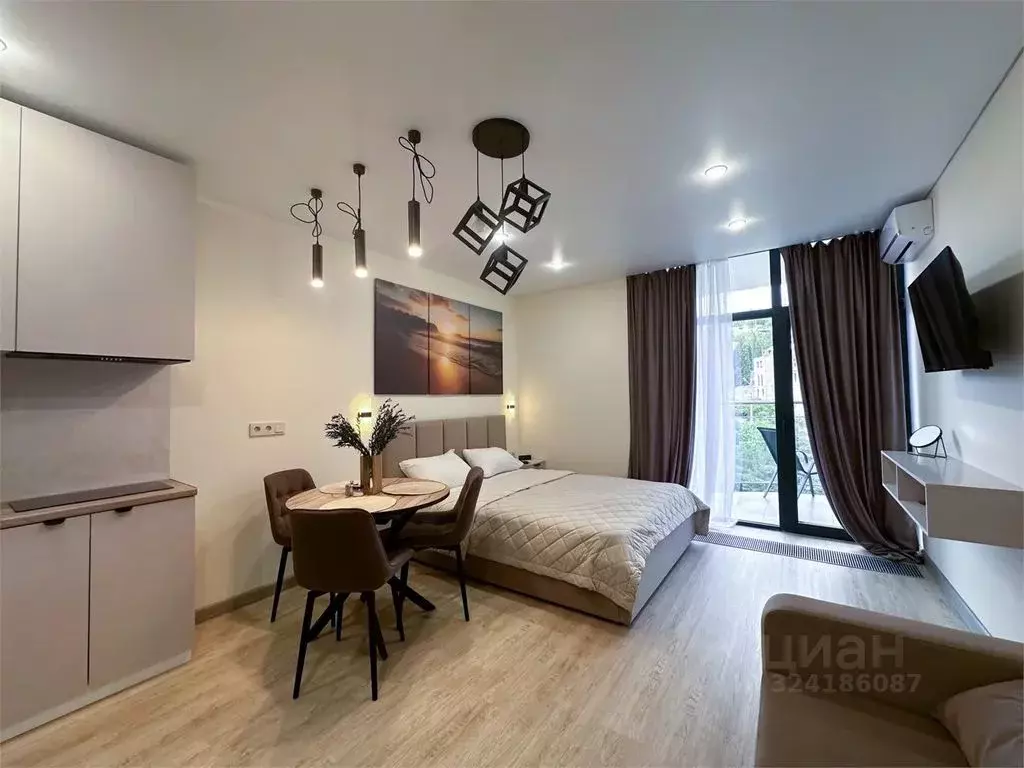 Студия Крым, Алушта ул. Западная, 4к3 (32.0 м) - Фото 1