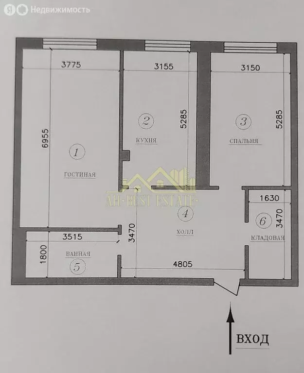 2-комнатная квартира: Владикавказ, улица Гастелло, 65/56 (91 м) - Фото 2