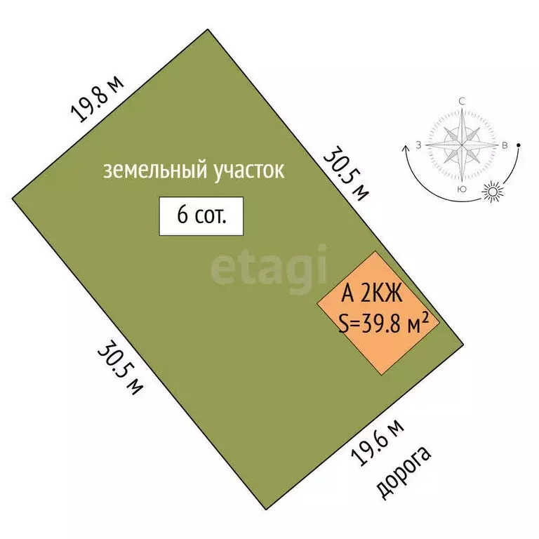 Дом в Тюменская область, Нижнетавдинский муниципальный округ, ... - Фото 1