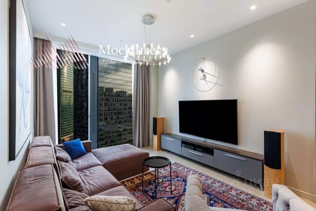 2-к кв. Москва 1-й Красногвардейский проезд, 22с2 (60.9 м) - Фото 2