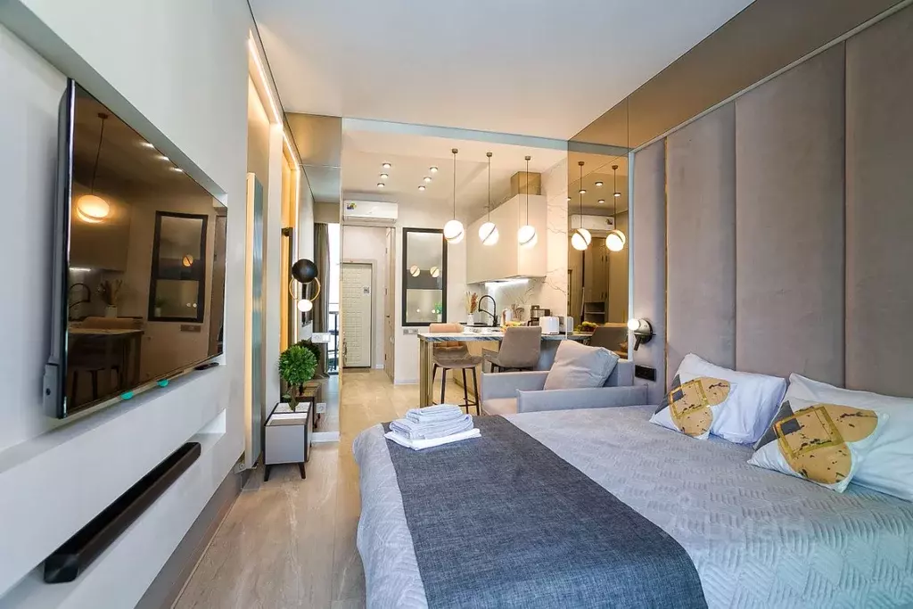 Студия Крым, Ялта ул. Дражинского, 48 (27.0 м) - Фото 2