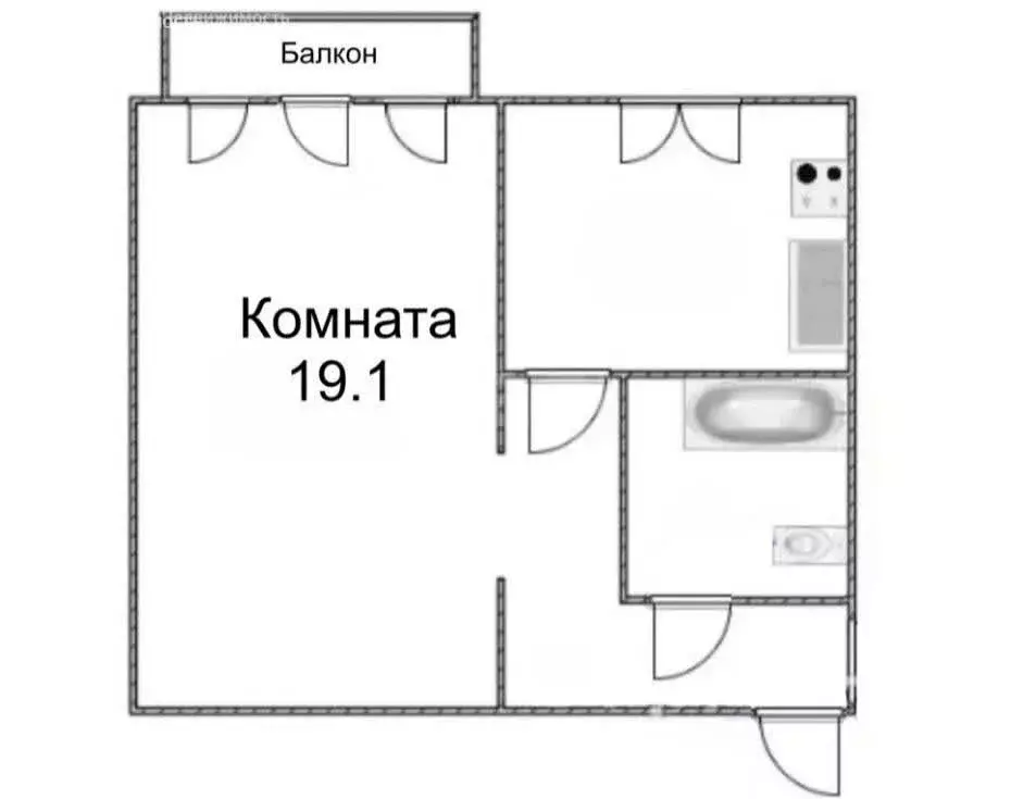 1-комнатная квартира: Ярославль, Северный жилой район, улица Елены ... - Фото 1