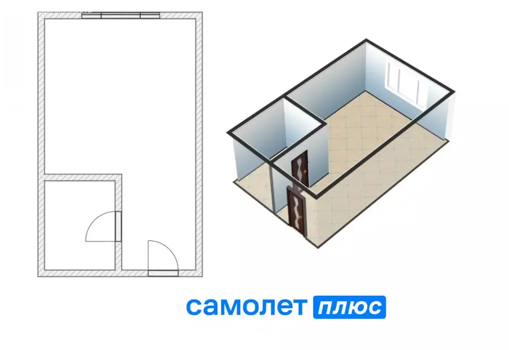 1-комнатная квартира: Кемерово, проспект Ленина, 142А (16.4 м) - Фото 2