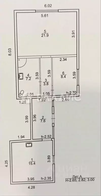 Дом в Башкортостан, Уфа Локомотив СНТ, 5 (67 м) - Фото 1