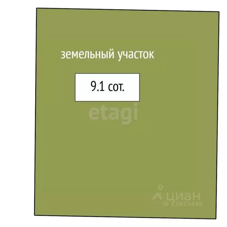 Участок в Тюменская область, Тюмень Подорожник СНТ, ул. Ягодная (9.1 ... - Фото 1