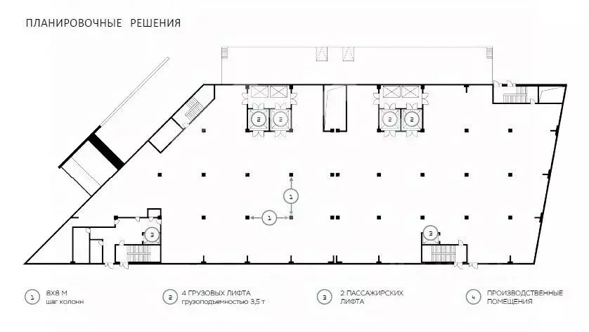 Производственное помещение в Москва Рябиновая ул., 44А (1000 м) - Фото 2