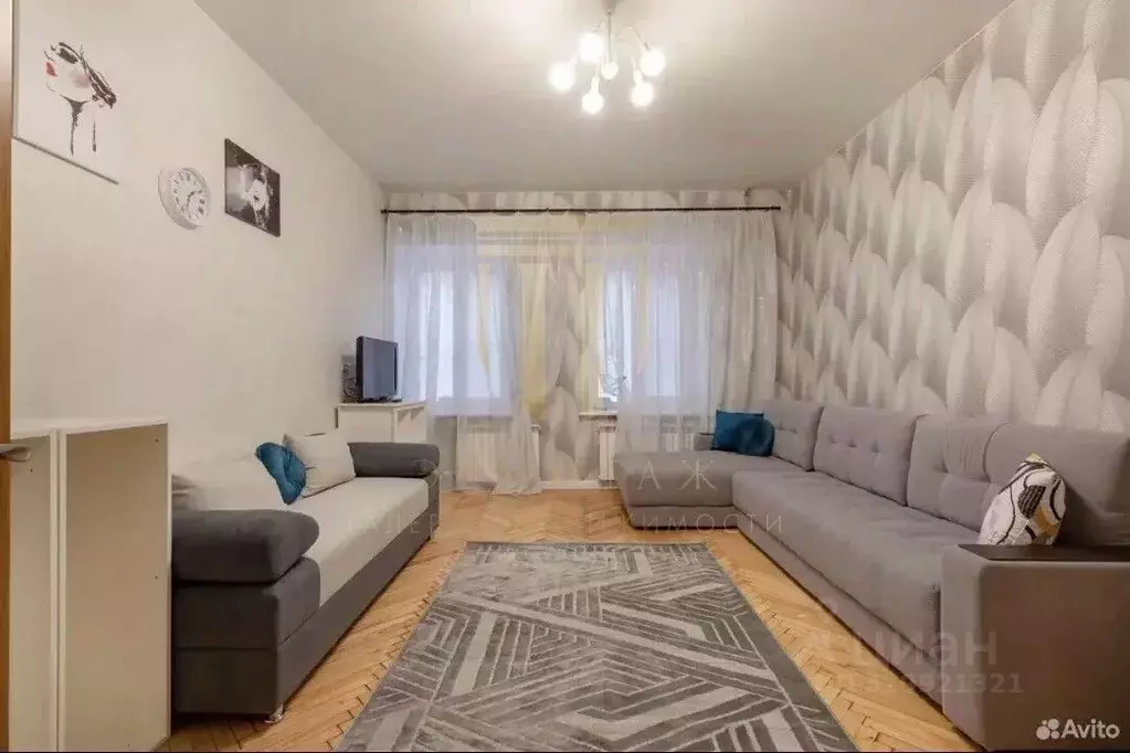 2-к кв. Санкт-Петербург 7-я Красноармейская ул., 20 (55.7 м) - Фото 1