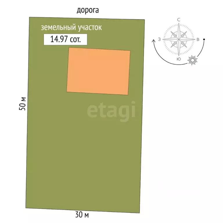 Дом в Мордовия, Лямбирский район, с. Атемар ул. Жмакинская, 20 (200 м) - Фото 1