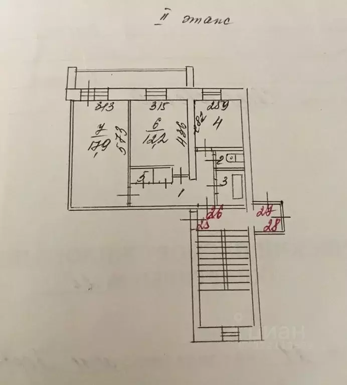 2-к кв. Иркутская область, Иркутск Первомайский мкр, 21 (55.0 м) - Фото 2
