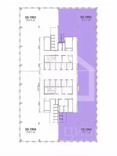 Помещение свободного назначения в Москва Дмитровский проезд, вл1Г (358 ... - Фото 2