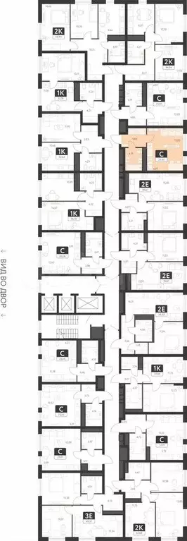 Квартира-студия, 26 м, 13/25 эт. - Фото 1