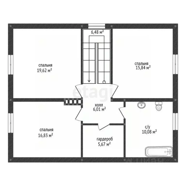 Дом в Башкортостан, Уфа городской округ, д. Самохваловка ул. Полынка, ... - Фото 1