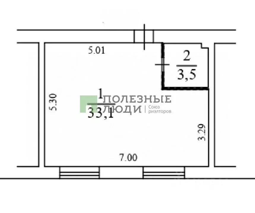 Студия Томская область, Верхнекетский район, Белый Яр рп Таежная ул., ... - Фото 2