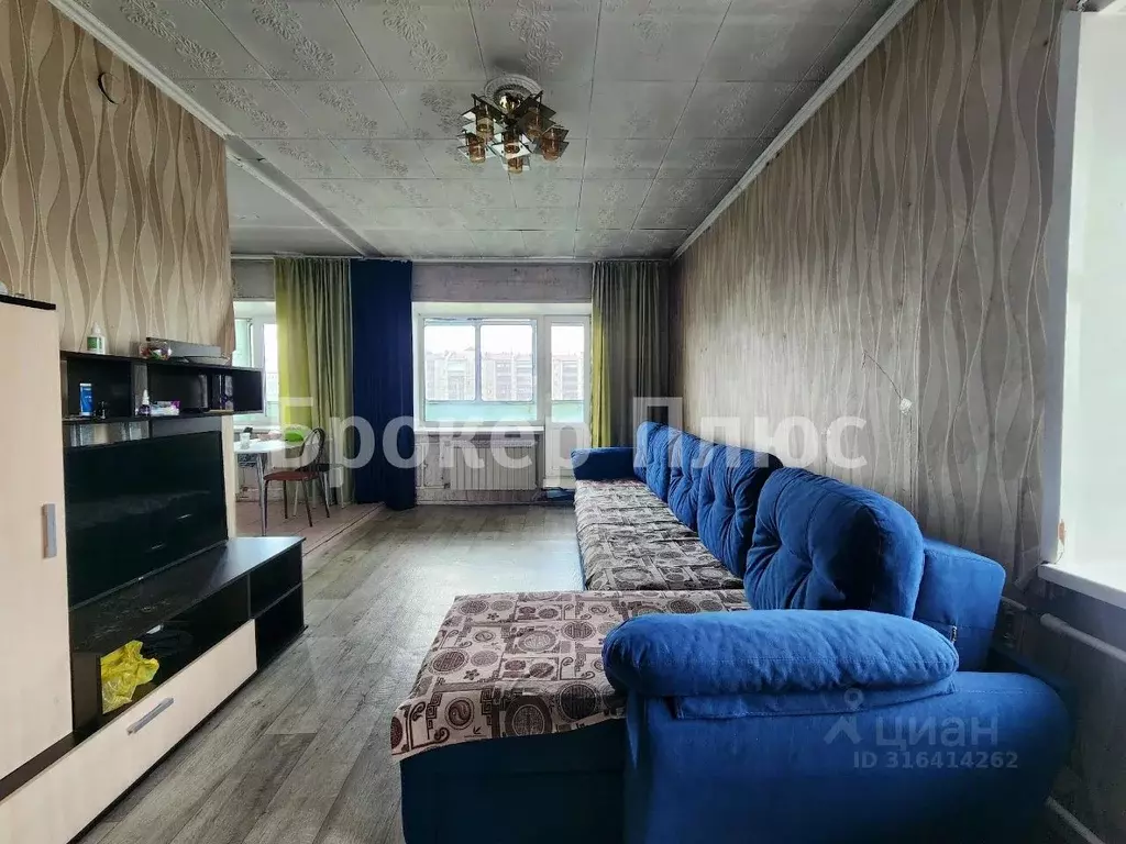 3-к кв. Тыва, Кызыл ул. Фрунзе, 51 (66.2 м) - Фото 0