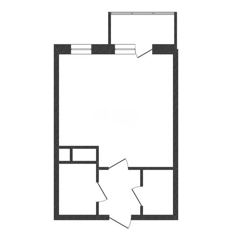 Квартира-студия: Обнинск, проспект Ленина, 137к4 (35.8 м) - Фото 1