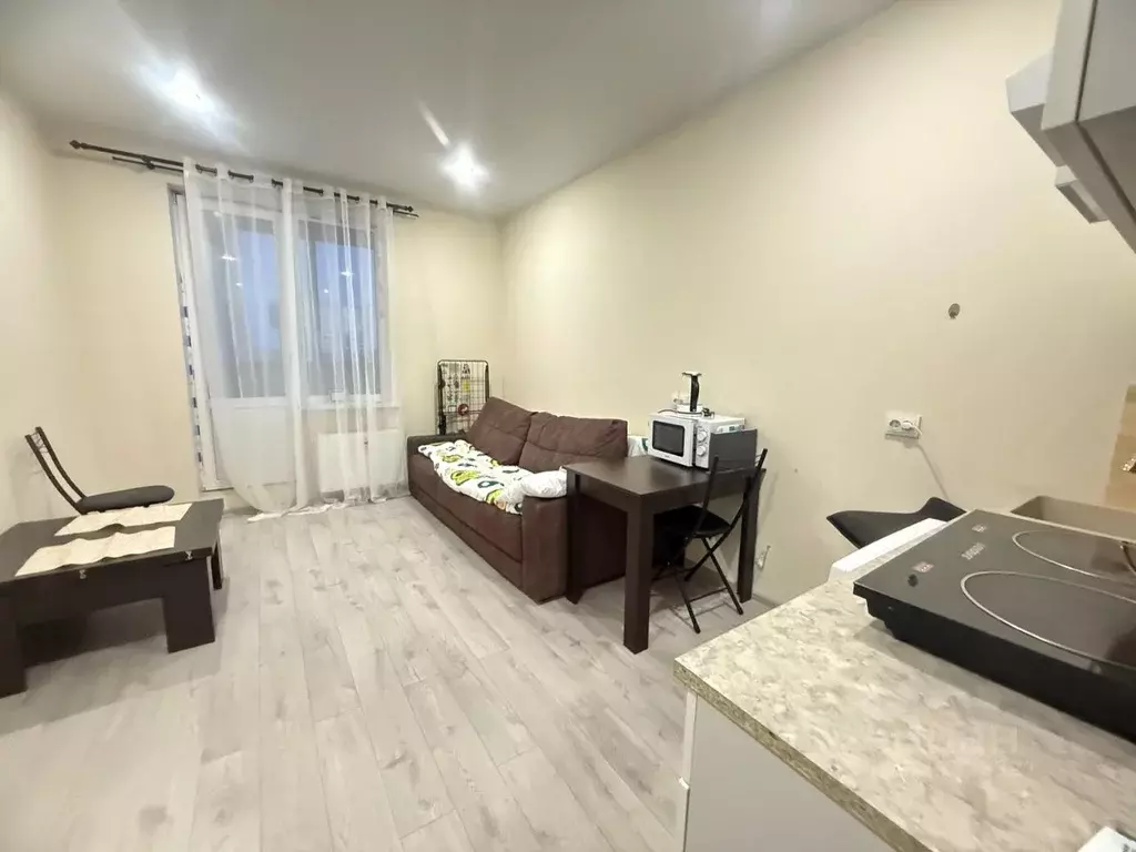 Студия Санкт-Петербург ул. Плесецкая, 10 (25.0 м) - Фото 1