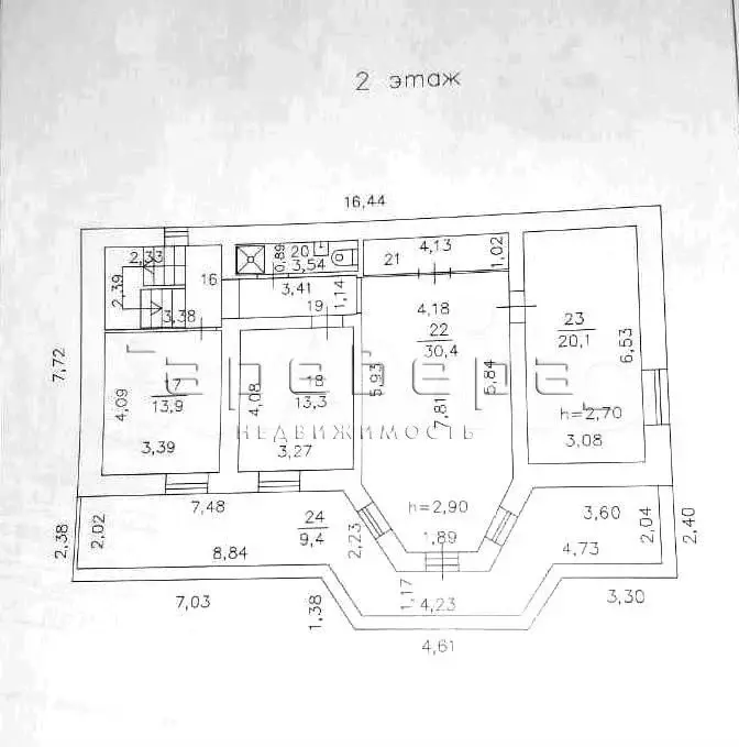 Дом 253,2 м на участке 7 сот. - Фото 1