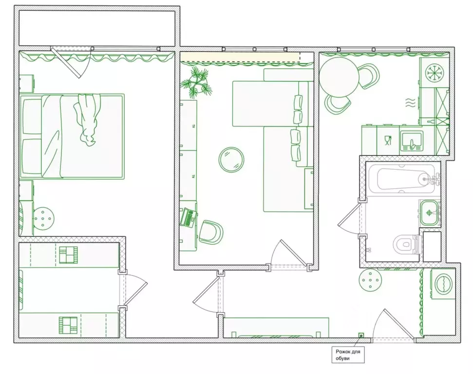 2-к кв. Москва ул. Академика Скрябина, 18 (49.9 м) - Фото 1