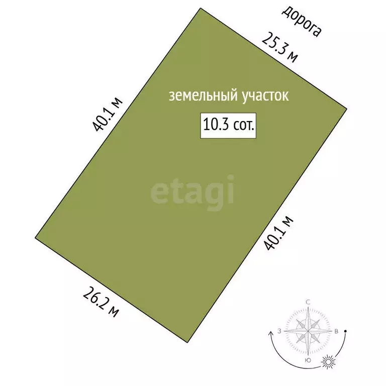 Участок в Тюменская область, Нижнетавдинский муниципальный округ, ... - Фото 1