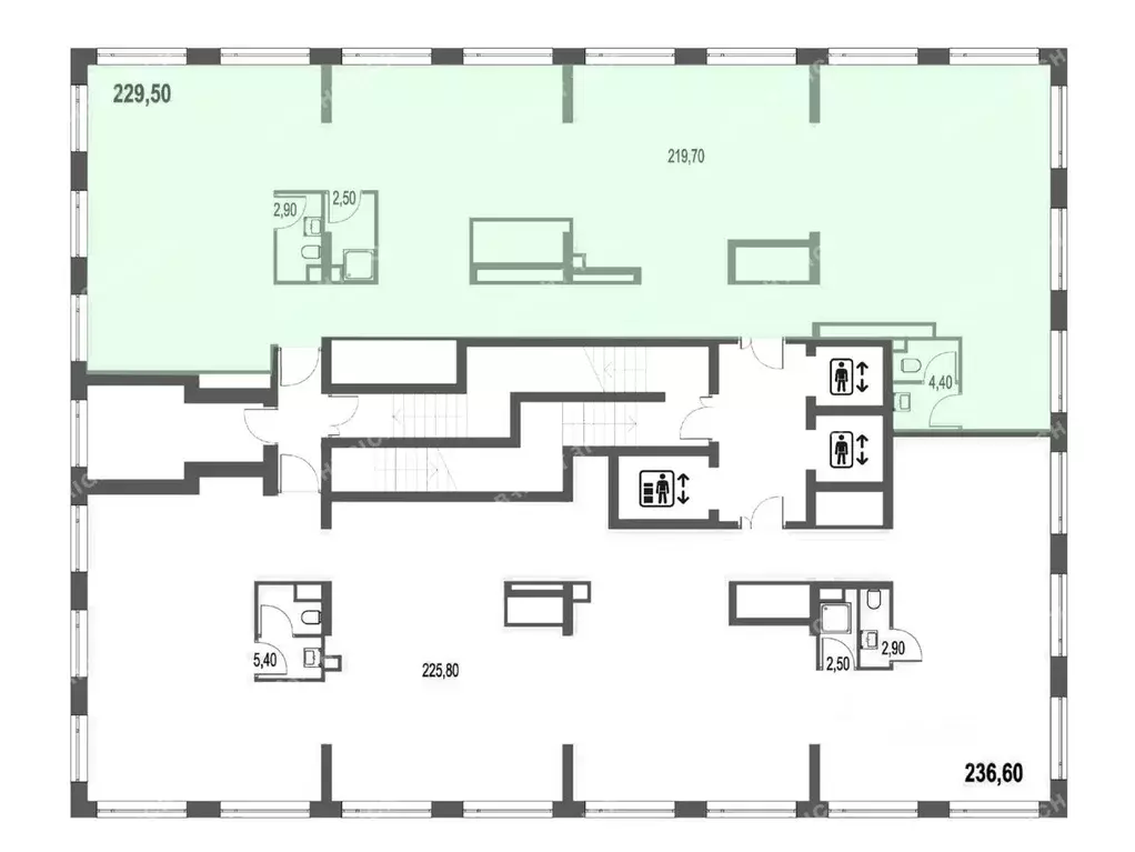 Офис в Москва Афи Парк Воронцовский жилой комплекс, 6 (230 м) - Фото 2