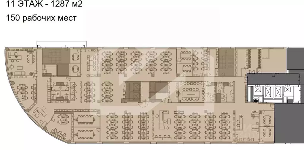 Офис в Москва ул. Правды, 26 (1287 м) - Фото 2