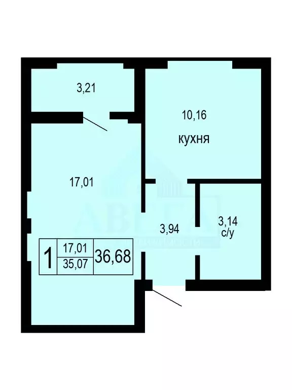 1-комнатная квартира: Оренбург, улица Поляничко, 11/5 (37 м) - Фото 0