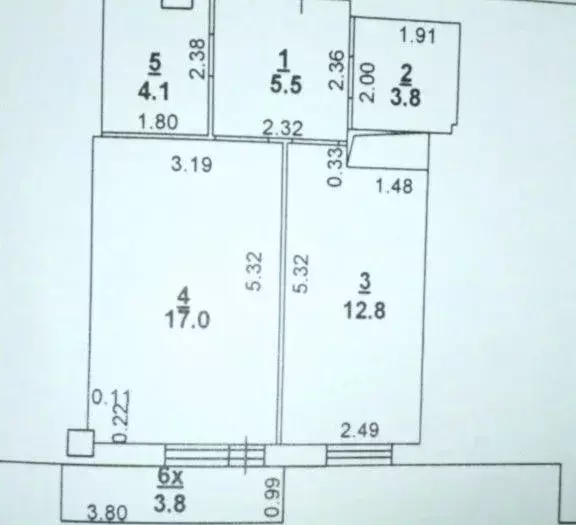 1-к кв. Ростовская область, Ростов-на-Дону ул. Суворова, 23 (43.2 м) - Фото 2