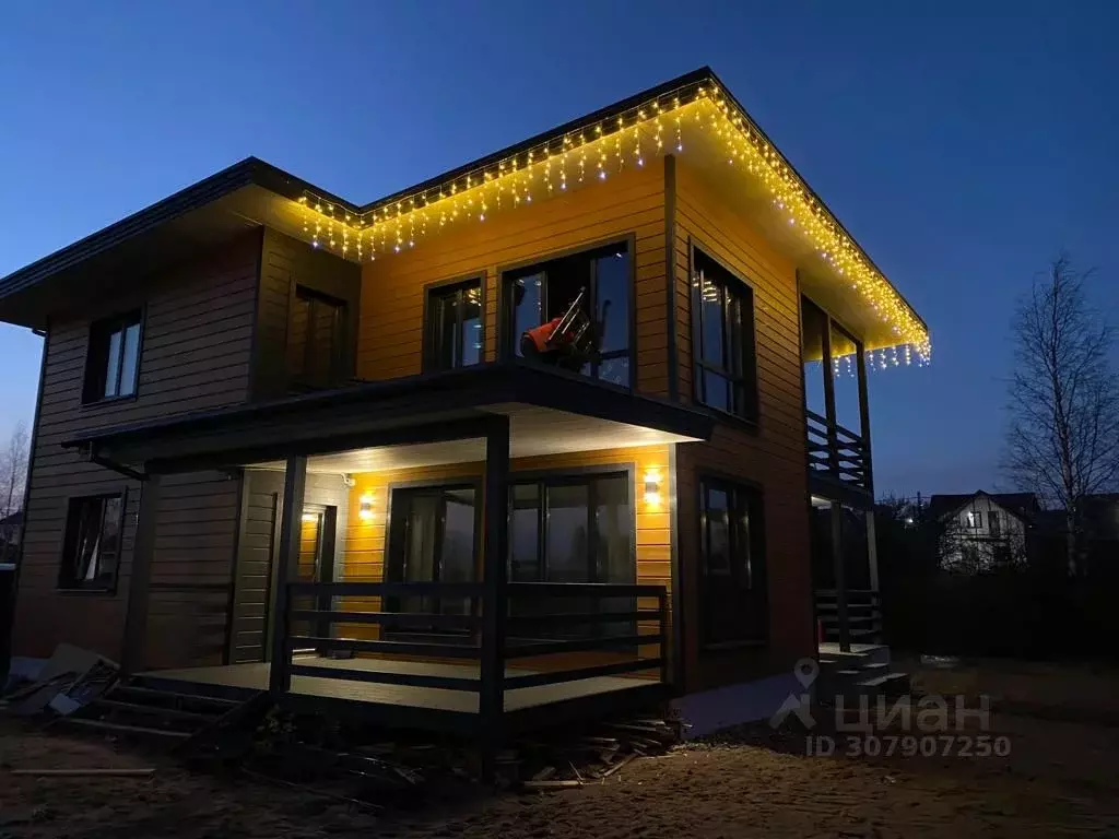 Дом в Ленинградская область, Ломоносовский район, Пениковское с/пос, ... - Фото 1