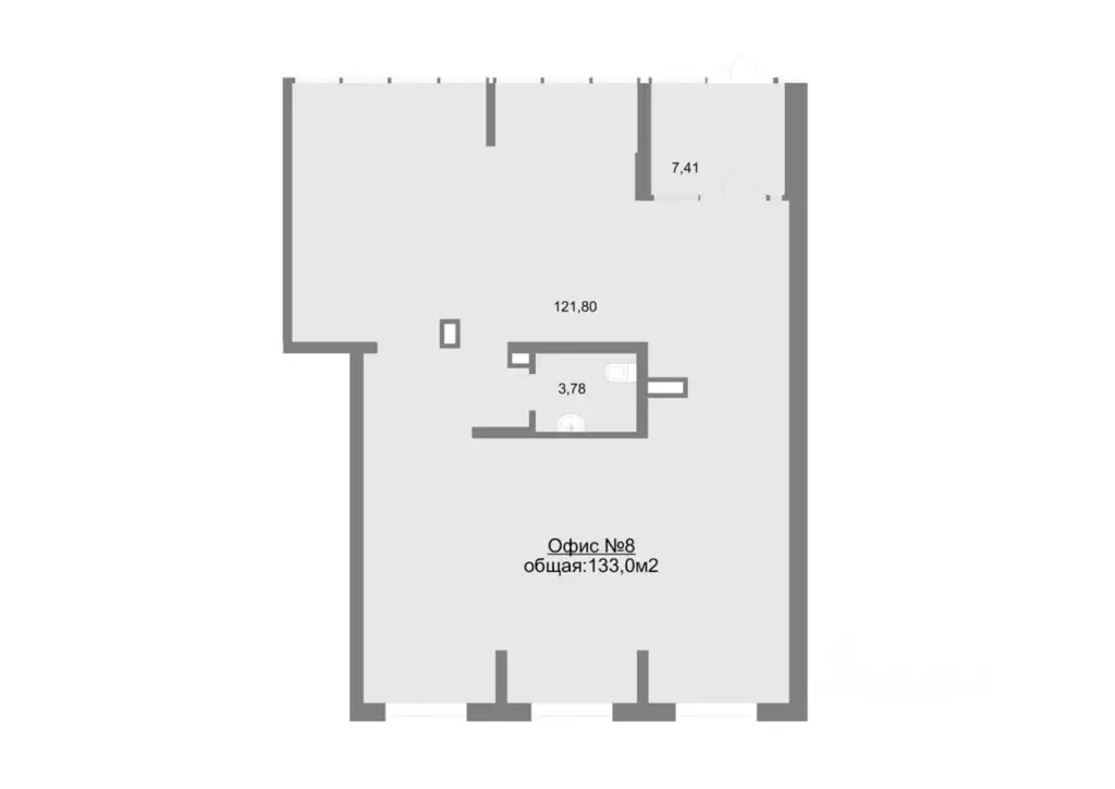 Офис в Свердловская область, Екатеринбург ул. Тенистая, 8с4 (133 м) - Фото 1