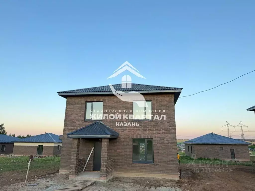 Дом в Татарстан, Высокогорское с/пос, д. Эстачи  (120 м) - Фото 1