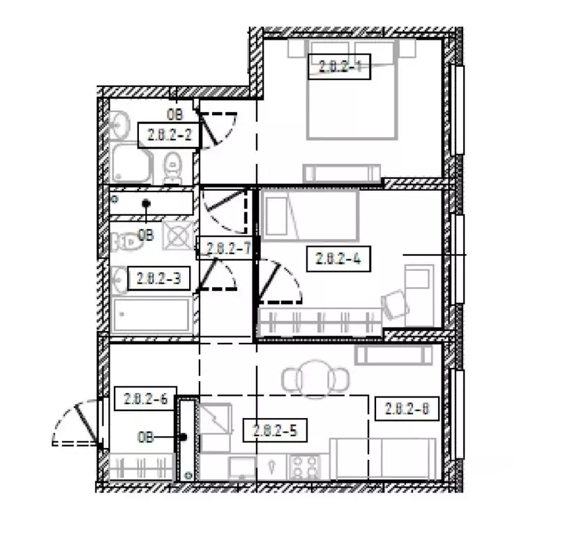 2-к кв. Свердловская область, Екатеринбург Южная Ботаника жилрайон, ... - Фото 1