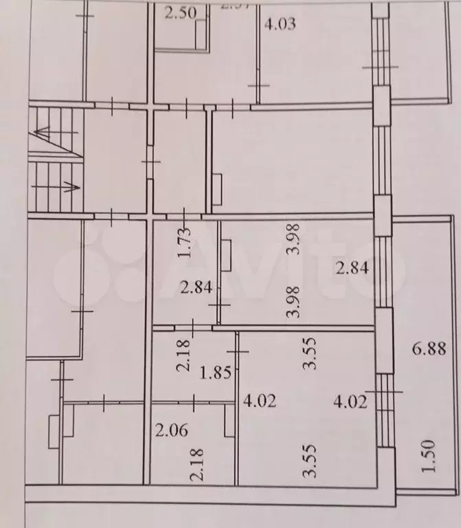 1-к. квартира, 38,5 м, 1/5 эт. - Фото 0