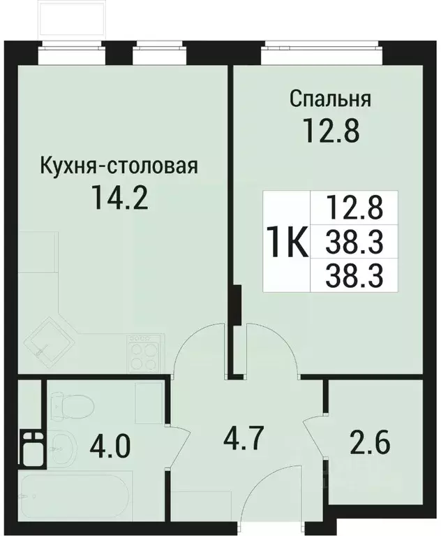 1-к кв. Московская область, Люберцы городской округ, Малаховка пгт Дом ... - Фото 0