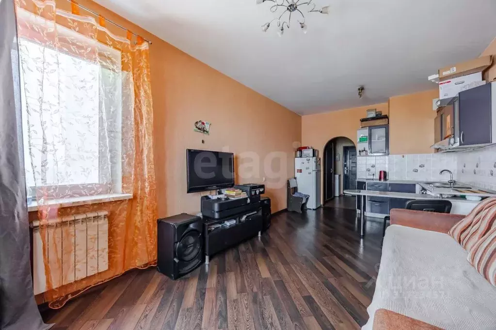 Студия Санкт-Петербург ул. Крыленко, 43К2 (28.7 м) - Фото 2