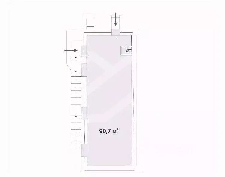 Помещение свободного назначения в Москва Большая Грузинская ул., 12 ... - Фото 2