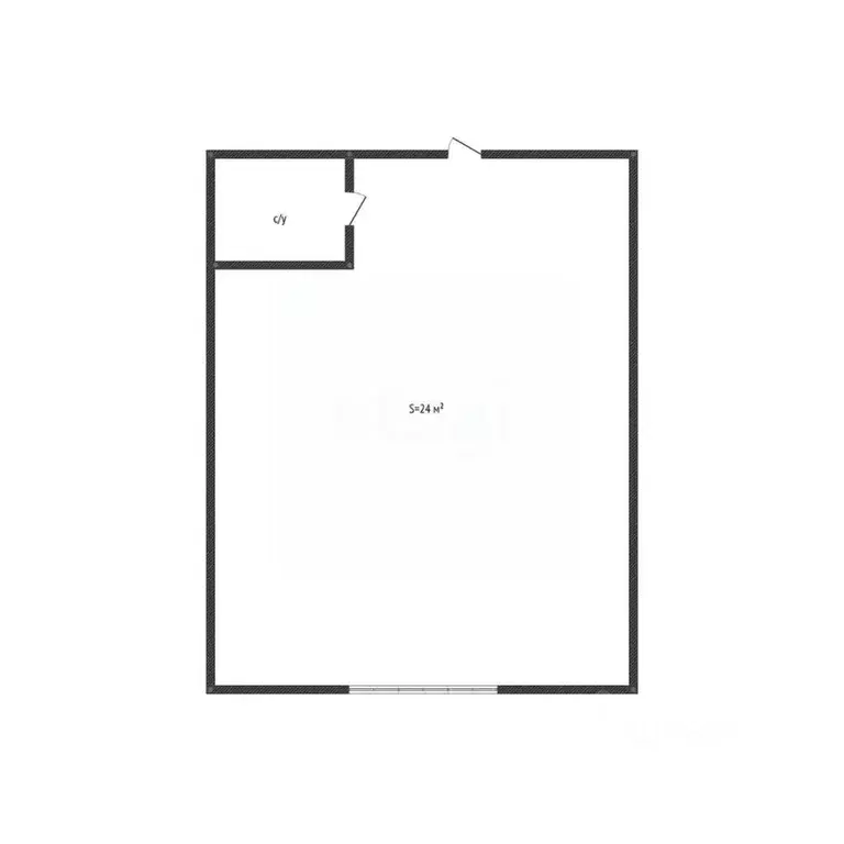 Студия Краснодарский край, Геленджик Туристическая ул., 4Гк7 (24.0 м) - Фото 2