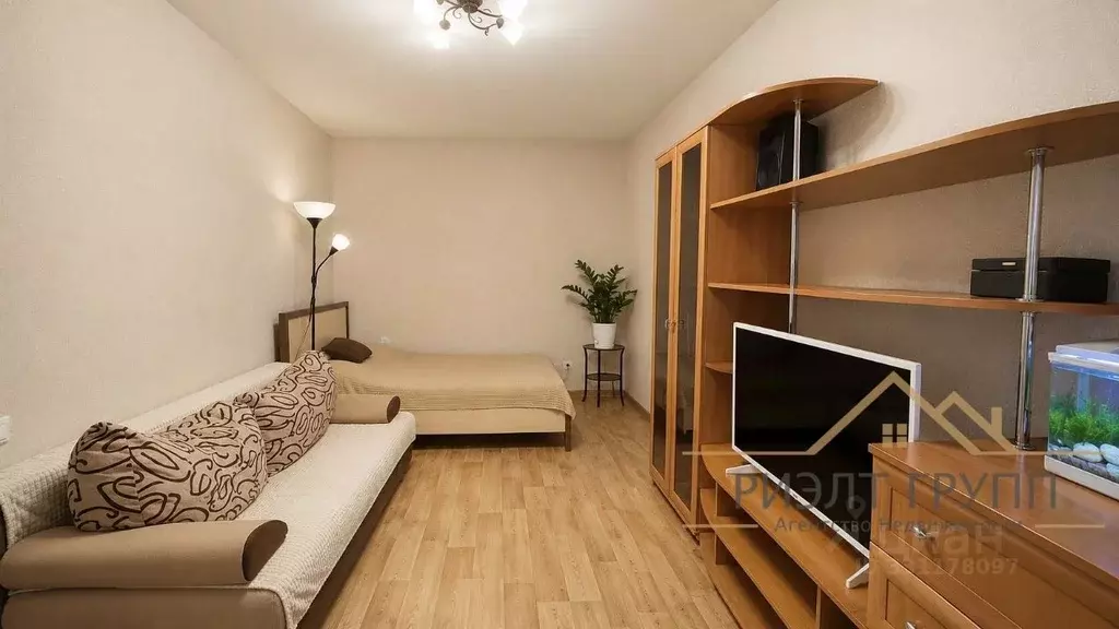 1-к кв. Татарстан, Казань ул. Баки Урманче, 10 (46.7 м) - Фото 1